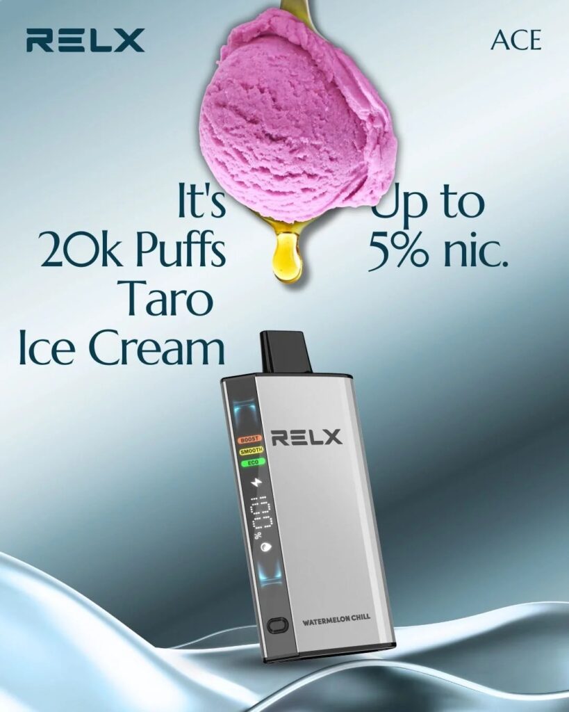 RELX ACE 20000 20mg/50mg,UAE vape shop near me,best disposable vape Dubai price,nic salt flavor saturation UAE,RELX ACE 20000 fruit flavors review