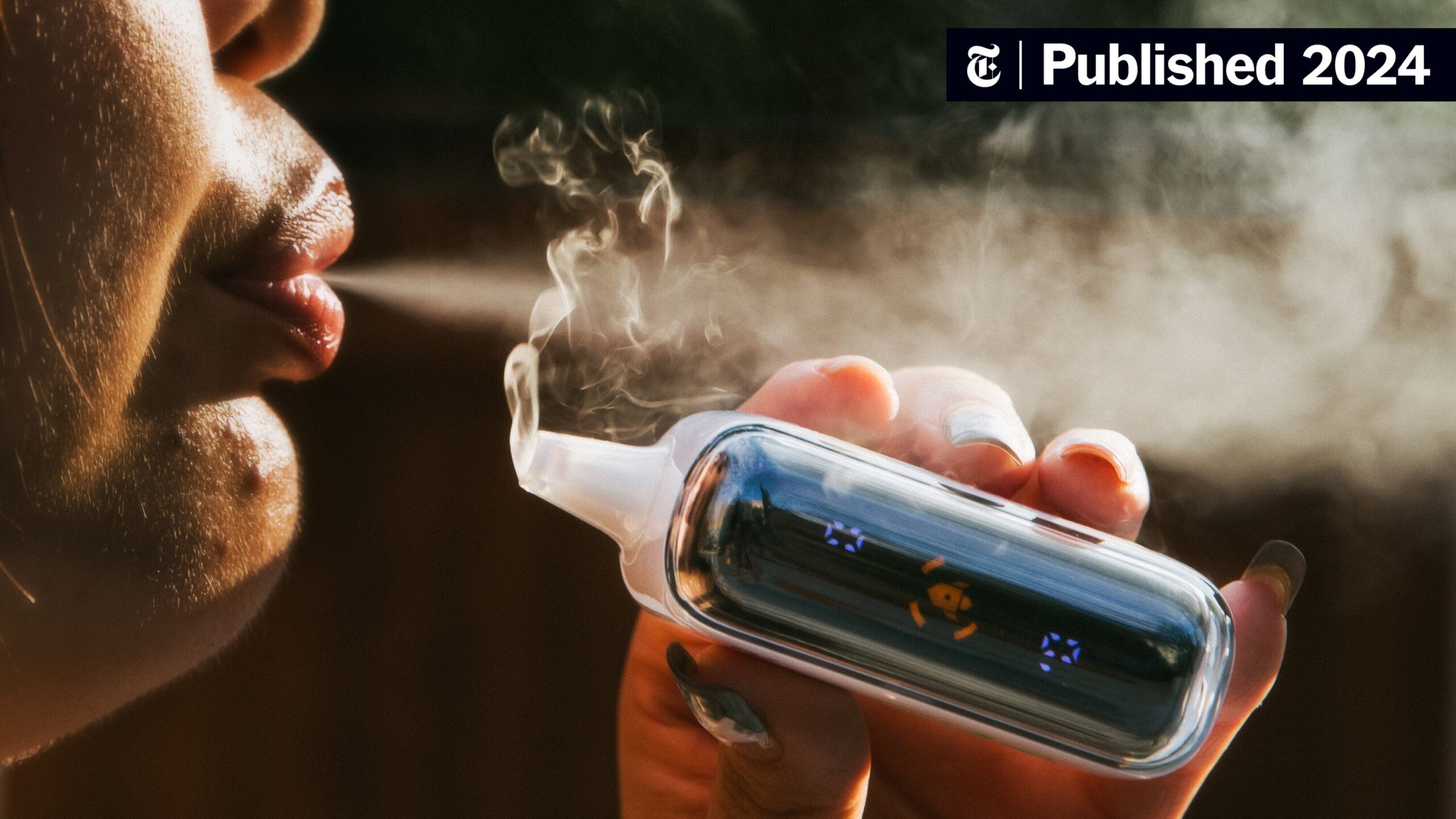 Man successfully quitting smoking with vape, transition journey from cigarettes to e-cigarette, person enjoying smoke-free life with vape, health benefits of vaping - How to Quit Vaping, According to Experts - The New York Times