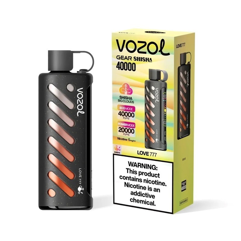VOZOL bubbling sound feature, electronic shisha audio interaction, vape with shisha sound effect - 2FIRSTS | VOZOL Gear Shisha 40000: First Audible Disposable Vape ...