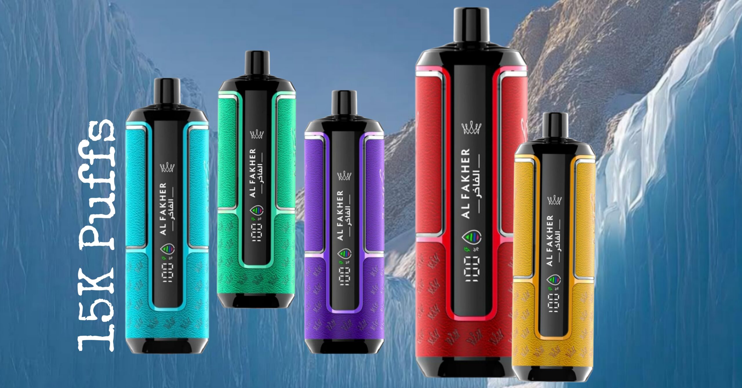 AL Fakher Crown Bar 15000 versus other disposable vapes comparison - Al Fakher Crown Bar Hypermax 15K vs Competitors | Best Vape in UAE