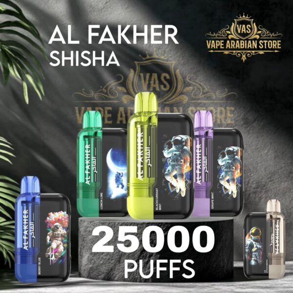 VOZOL Shisha 25000 review,AL Fakher Crown Bar 15000 comparison,best disposable shisha UAE,Vape Dubai,shisha vape flavors