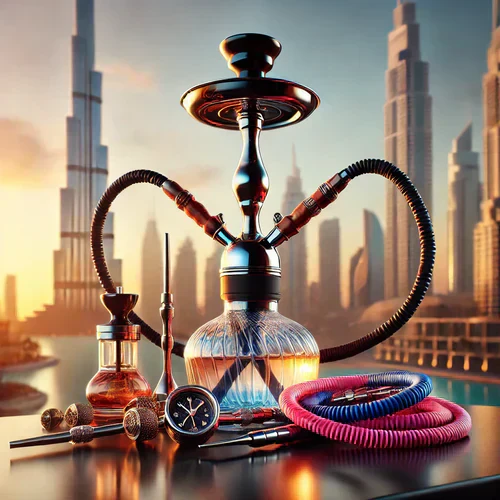 Dubai lifestyle vaping elegant setting - Elevate your Shisha Game: Must-have Accessories for Smokers in Dubai