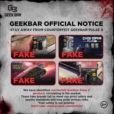 fake vape product, counterfeit disposable vape, dangerous internal components, fake e-cigarette battery, product warning - How to Identify a Fake Geek Bar
