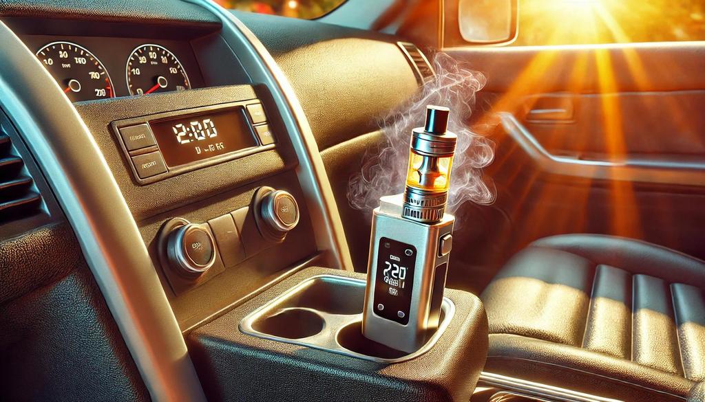 vape car dashboard heat damage UAE, vape overheating car summer - Is It Bad to Leave a Vape in a Hot Car?