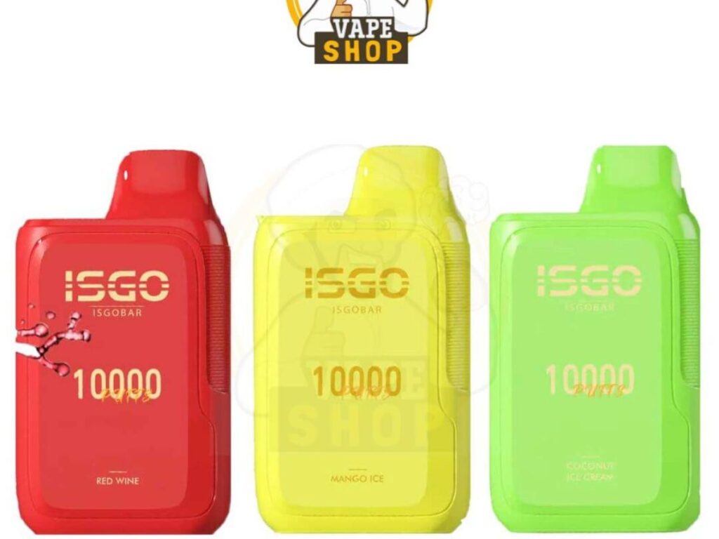 Isgo Bar 10000 Puffs,Best disposable vape UAE,Affordable vape Dubai,Vaping in Abu Dhabi,Smokeshop.ae Isgo Bar