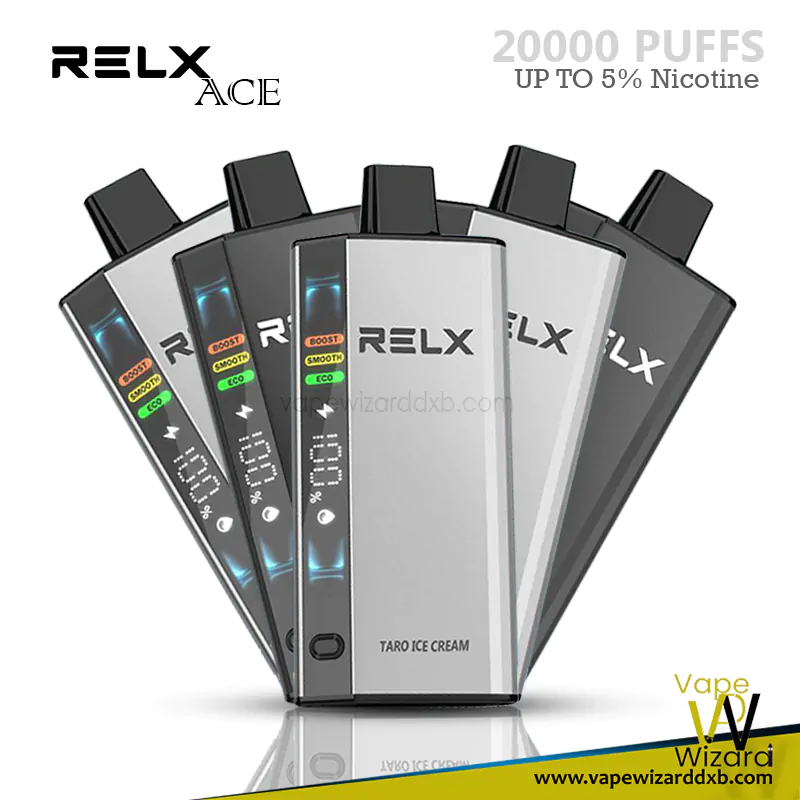 RELX ACE 20000 close up sleek design, premium vape device minimalist aesthetic high quality - Best Relx Ace Disposable Vape – 20000 Puffs Rechargeable