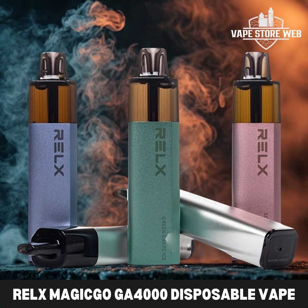 RELX MagicGo GA 4000 vs Tugboat T12000, vape comparison, flavor vs puff count, disposable vape size comparison, high capacity vape - Relx MagicGo GA4000 Disposable Vape Review - 4000 Puffs
