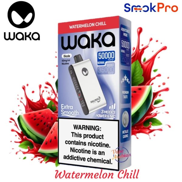 Waka 50000 Puffs,disposable vape UAE,longest lasting vape,Waka 50k review,vape battery life,vape flavor consistency,best disposable vape UAE,smokeshop.ae,vape price UAE
