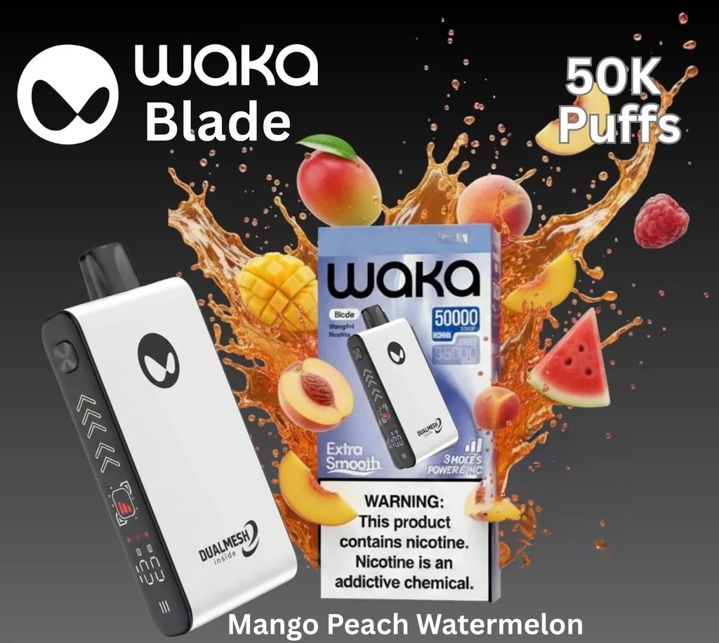 Waka 50000 Puffs Dubai,Best Disposable Vape UAE,Long Lasting Vape,Vape for Travel UAE,Buy Waka 50000 Online