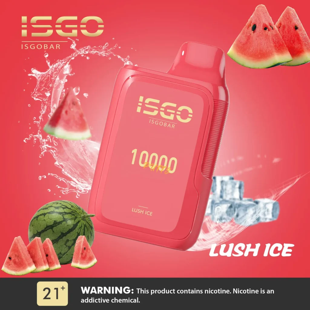Isgo Bar 10000 review,extreme menthol vape Dubai,best cooling vape UAE,Isgo Bar vs Elfbar,disposable vape Dubai