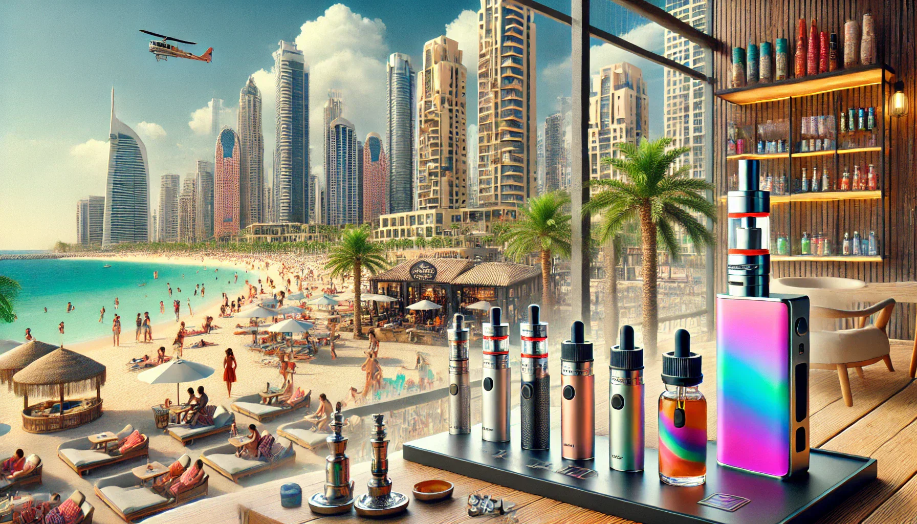 Thick flavorful vape cloud JBR, luxury shisha session Dubai, premium electronic cigarette - Your Ultimate Guide to Vapes and Shisha in Jbr Dubai – Discover Smoke